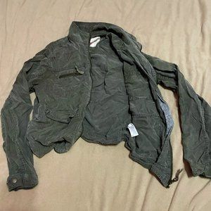 green pocketed MOSSIMO SUPPLY CO jacket